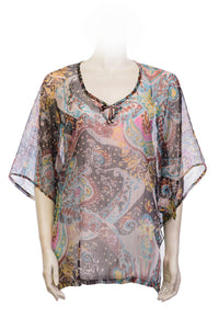 Sheer Material Kaftan