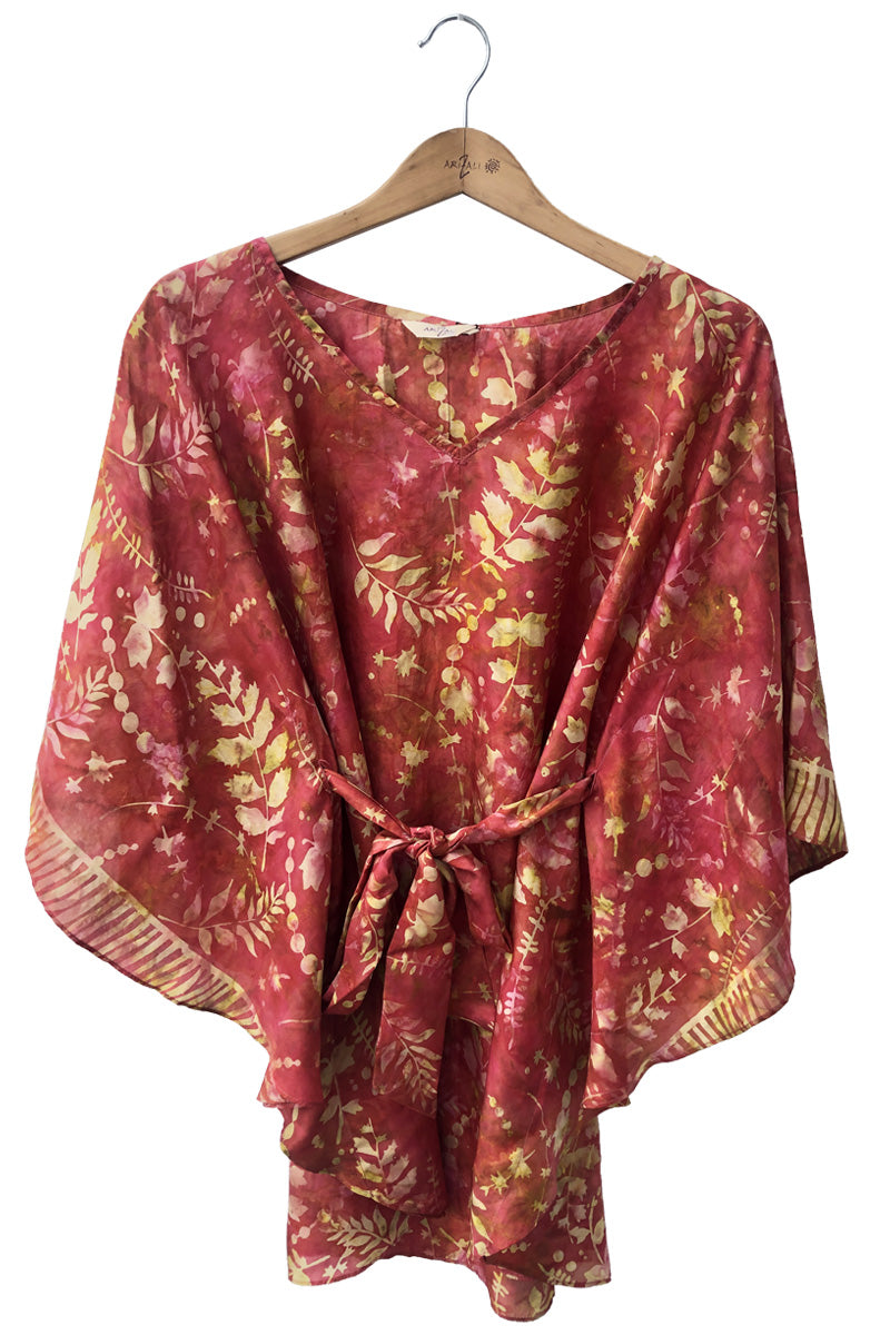 Red Kaftan Top