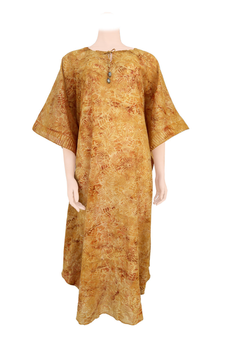 Yellow Kaftan Batik