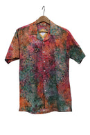 Men Shirt Short Sleeve Hawaiian Style