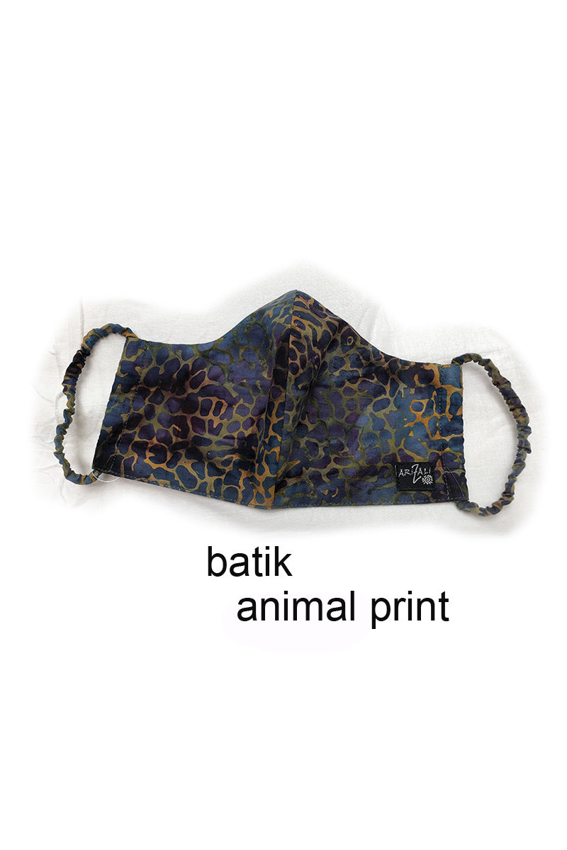 Batik Face Mask Earthy