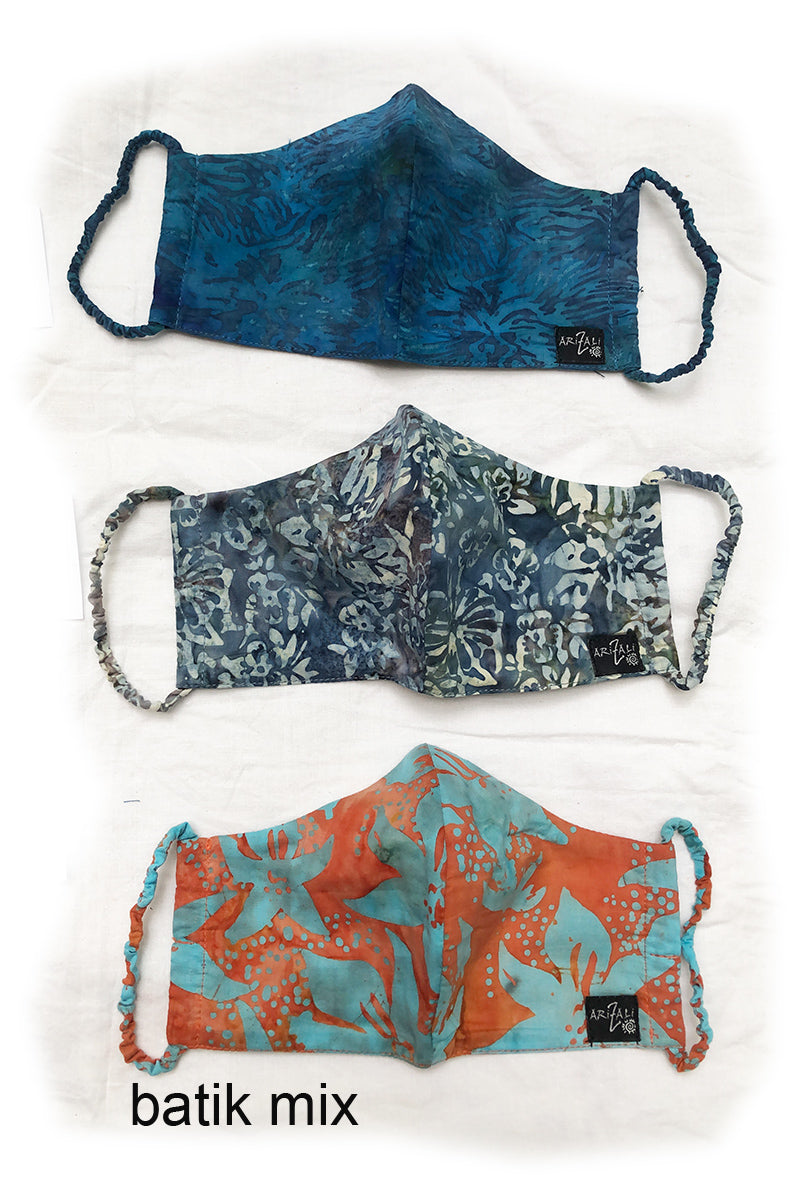 Batik Face Mask Set of 3