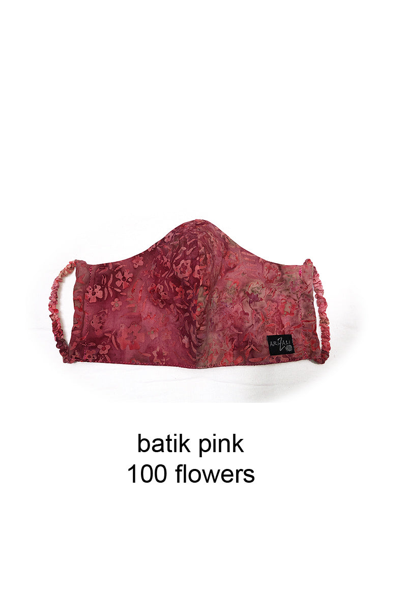 Batik Face Mask Pink