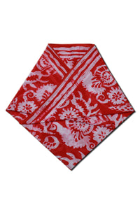 Cotton batik bandana sea shell