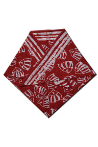 Batik hand printed Bandanna Fish Print