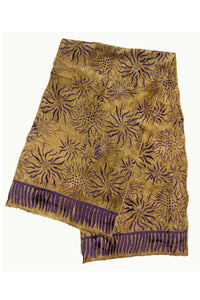 Yellow Batik Print