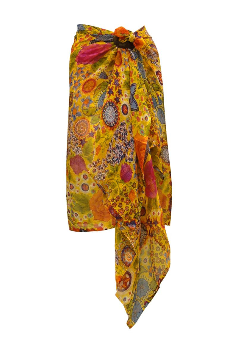 Printed Chiffon Sarong