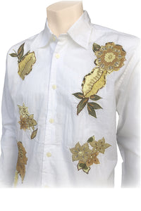 Long Sleeve Shirt Embroidered