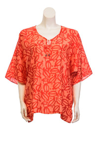 Silk Blouse Batik