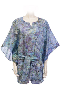 Batik Printed Kaftan Top