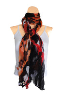 scarf jungle print