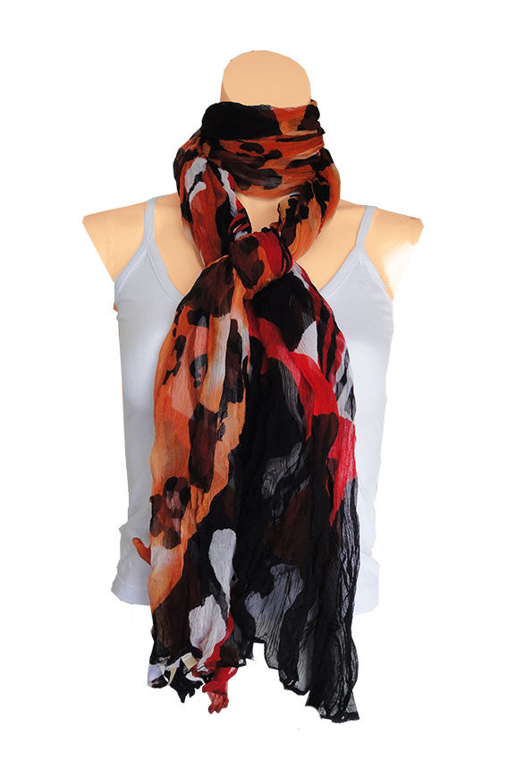 scarf jungle print