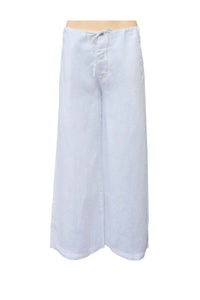 Linen White Pants